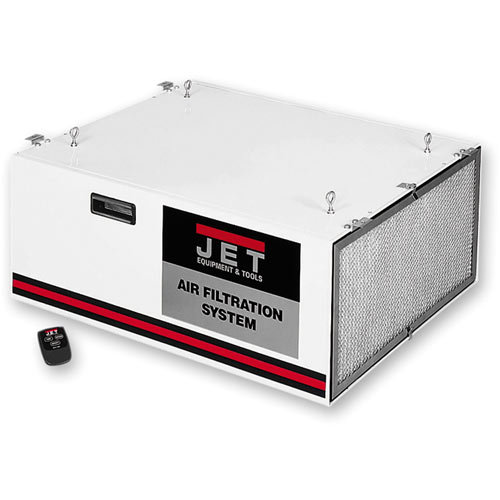 Фильтрующая система Jet AFS-1000B Jet ASF-1000 пригодится для очистки воздуха во всех производственных помещениях, где происходит загрязнение воздуха пылью или, например, частицами лакокрасочных материалов, образующих взвесь.