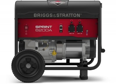 Генератор Briggs &amp; Stratton Sprint 6200A, бензогенератор, 4,9/6 кВт 