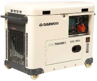 Генератор дизельный DAEWOO DDAE7000SE-3, трехфазный, 5.5/6.0 кВт