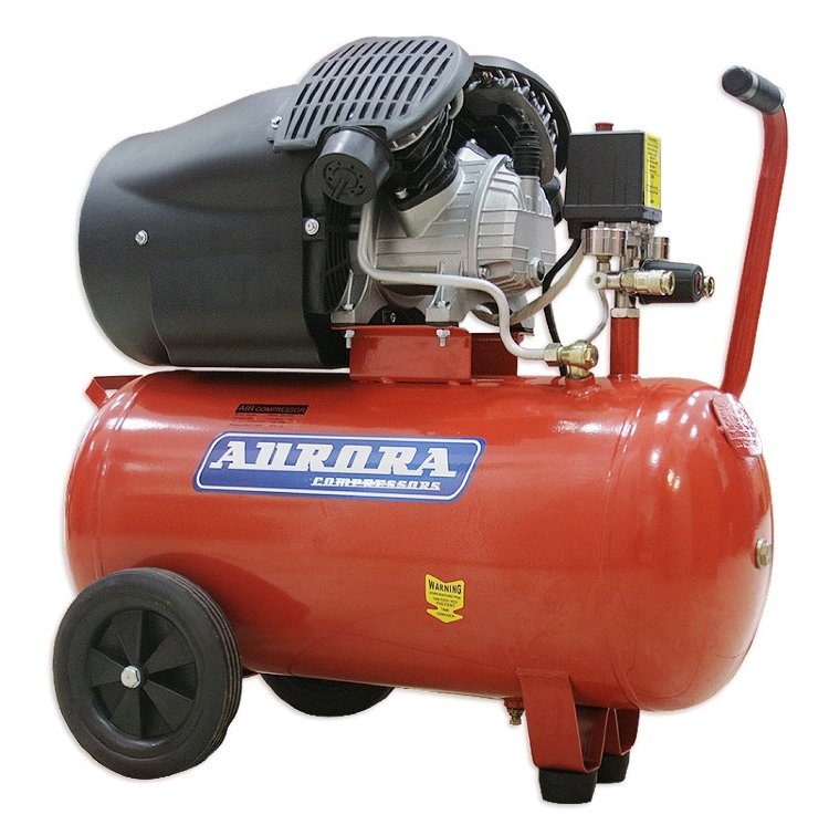 Компрессор Aurora GALE-50 с прямым приводом (50л, 412л/мин-на входе, 2,2кВт, 220В) Воздушный Компрессор Aurora GALE-50 новой разработки, удобен в использовании и применении. 